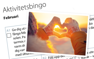 Månadens aktivitetsbingo februari